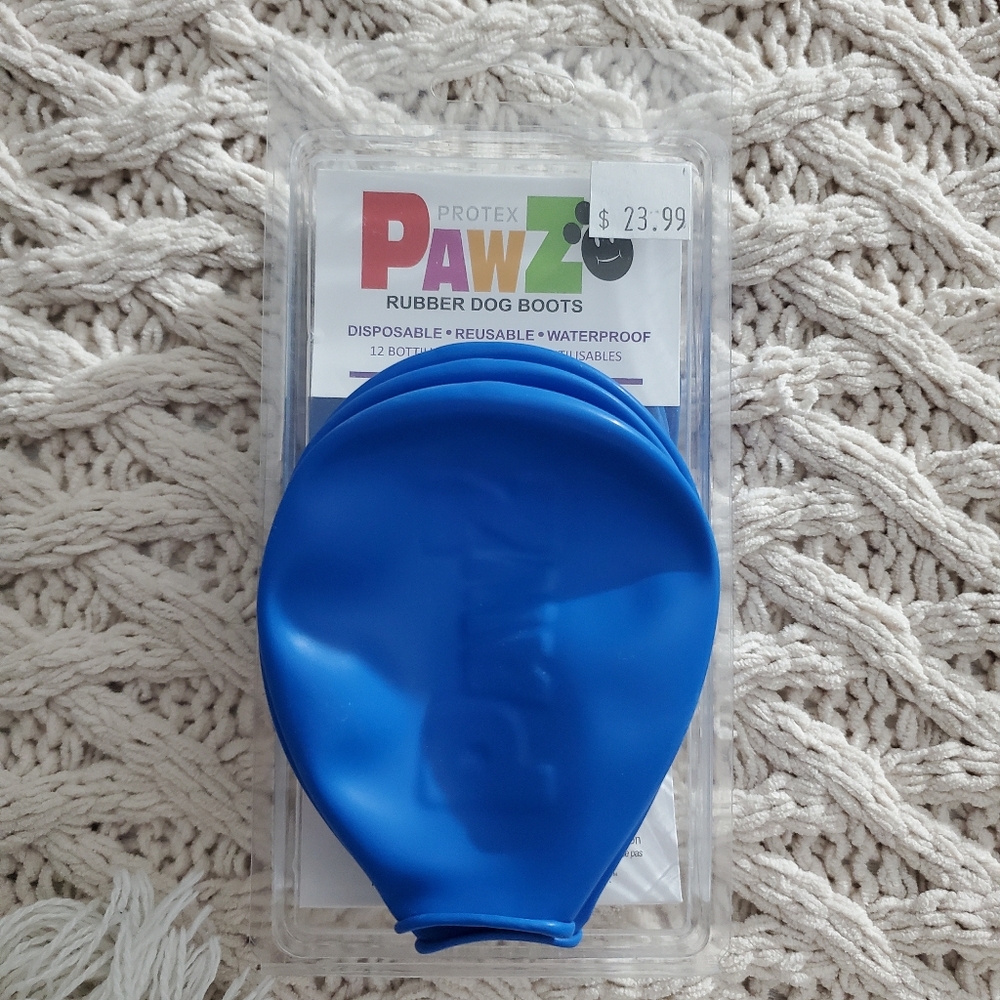 PAWZ New Original Rubber Dog Boots- Size S- Brand New - Picture 9 of 9